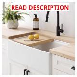 Bradstreet II 33in Farmhouse Sink