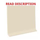 Whole skid Color Almond Vinyl Covebase 4 ft L