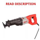 12 Amp SAWZALL Reciprocating Saw no cord