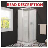 MAAX Mediterranean III 32" Corner Shower Kit