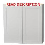 Shaker Assembled 36x36x12 in. Wall Cabinet