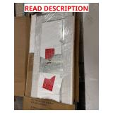 Glass panel bifold door