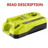 RYOBI ONE+ 18V/40V Dual Platform Charger