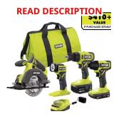 RYOBI 18V 4-Tool Set