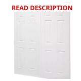 Contractors Wardrobe 60x81 Steel Sliding Door
