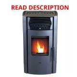 HP50-Grey Pellet Stove 2,200 sq.ft. EPA Grey