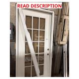 Exterior door