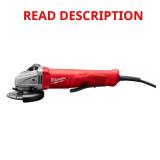 11 Amp Corded 4-1/2 in. Angle Grinder no cord, we