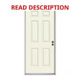 36 x 80 6-Panel Primed Front Door