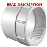 4 in. PVC Schedule 40 S x FPT Female Adapter