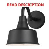 Barn Light 1 Light Matte Black Wall Lantern