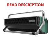 BXR HD Heavy-Duty 20" 3-Speed Tower Fan, Black