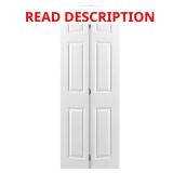 Masonite 24x80 Textured 6-Panel Primed Door (has