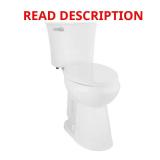 Power Flush 2-Piece 1.28 GPF Toilet with Seat
