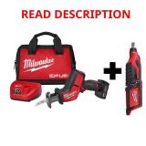 M12 FUEL 12V Brushless HACKZALL Recip Saw Kit