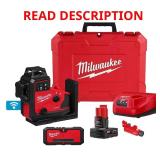 M12 12V Li-ion Cordless 360  Laser Level missing