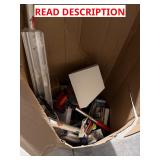 Misc home improvement box lot
