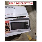 Black+Decker Countertop Microwave
