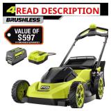 RYOBI 40V HP Brushless 20" Mower