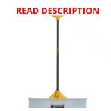 30 in. Industrial Snow Pusher with Versa Grip