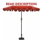 Hampton Bay 7.5 ft Market Umbrella, Chili