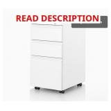 3 drawer filing cabinet