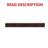 Natural Wood Mantel 60" D Shelf