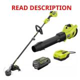 RYOBI 40V Brushless Trimmer no battery or charger