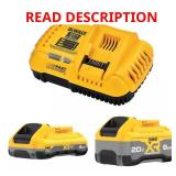 20V XR Starter Pack: 8.0Ah & 4.0Ah Batteries