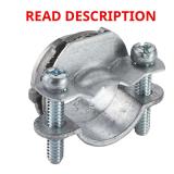 Halex Non-Metallic Clamp Conn 3/8 in D 100 pk