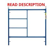 1 Metal Tech Steel Blue Scaffolding Frame 6x Bid
