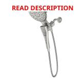 8-Function 7in Showerhead + Handshower, Nickel