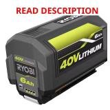 40V 6.0Ah High-Capacity Lithium Battery