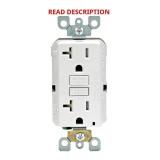 (6)Leviton 20A 125V Duplex GFCI Outlet 5-20R