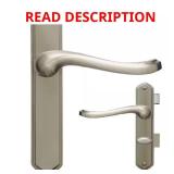 Castellan Surface Latch in Satin Nickel