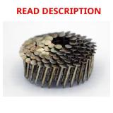Box of Roofing coil nails 1-1/4" x 0.120, 7,200/b
