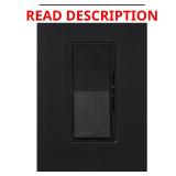 Lutron Diva Rocker Dimmer Midnight