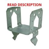 Simpson ZMax Post Base 5.25x5.5x12ga