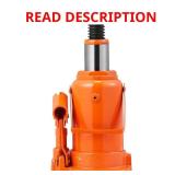 Hydraulic Bottle Jack, 12 Ton, 7.5-14 in.