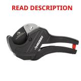 HUSKY 1.25IN. RATCHETING PVC CUTTER