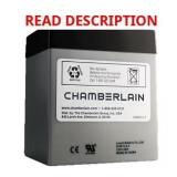 Chamberlain Battery Backup Replacement Battery