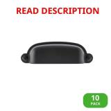 Garner 2-3/4" CTC Matte Black Cup Pull