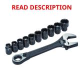 (MISSING PIECES) Crescent X6 Pass-Thru Wrench Set