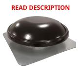 1250 CFM Black Power Roof Mount Attic Fan