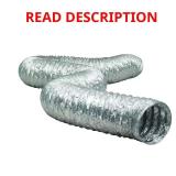 4 in. x 25 ft. Flexible Foil Duct