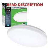 16 in. Low Profile LED Flush Mount Light 24W