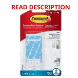 3M Command Medium/Large Plastic Strips 6 pk