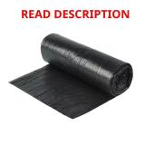 50 gal Black Trash Bags with 20% PCR (50 ct)