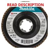 (2) X-LOCK 4-1/2 in. 40-Grit Type 27 Flap Disc