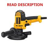 6 Amp Corded Disk Sander, 5 in Pad